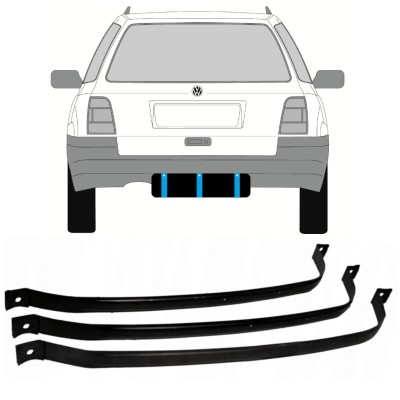 Tankhalterung Kraftstofftank für Volkswagen Golf 3 1991-1998 / COMBI 9366