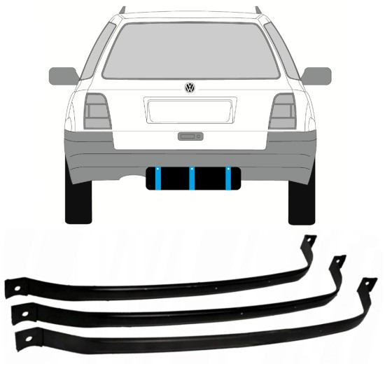 Tankhalterung Kraftstofftank für Volkswagen Golf 3 1991-1998 / COMBI 9366