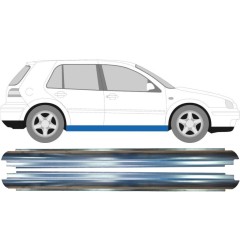 Reparaturblech Schweller für Volkswagen Golf 4 1997-2006 / Links = Rechts (symmetrisch) / Satz 10546