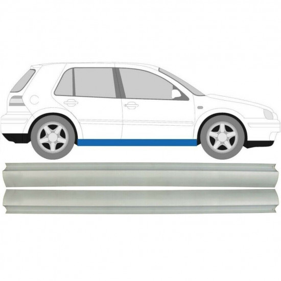 VW GOLF 4 1997- SCHWELLER REPARATURBLECH / RECHTS = LINKS / SATZ