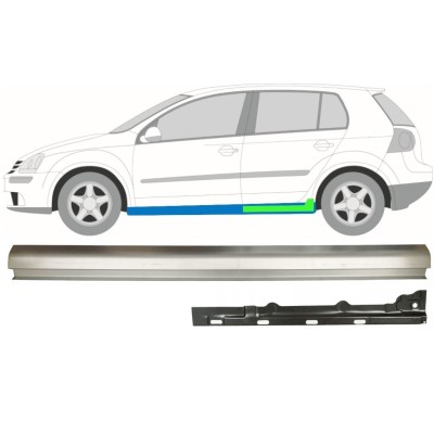 Reparaturblech innen + außen Schweller für Volkswagen Golf 5 2003-2009 / Links / Satz 11709