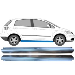 Reparaturblech Schweller für Volkswagen Golf Plus 2005-2013 / Links = Rechts (symmetrisch) / Satz 10484