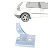 Schweller-Reparaturblech unter der Tür