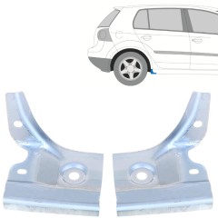 Schweller-Reparaturblech unter der Tür für Volkswagen Golf 5 2003-2009 / Links+Rechts / Satz 16114