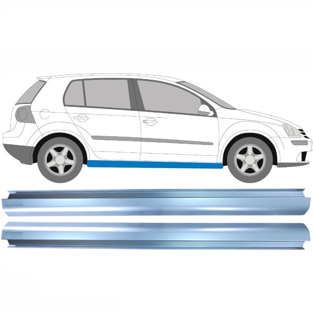 Reparaturblech Schweller Für Volkswagen Golf 5 2003-2009 / Links = Rechts (Symmetrisch) / Satz 11269
