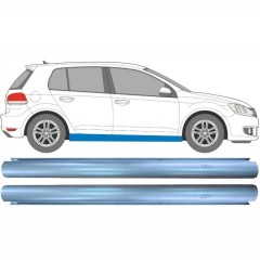 Reparaturblech Schweller für Volkswagen Golf 6 2008-2013 / Links = Rechts (symmetrisch) / Satz 10470