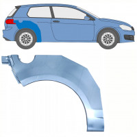 VW GOLF 6 2008-2014 3 TÜR RADLAUF REPARATURBLECH / RECHTS