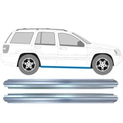 Reparaturblech Schweller für Jeep Grand Cherokee 1998-2005 / Links = Rechts (symmetrisch) / Satz 9544