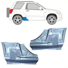 Schweller-Reparaturblech unter der Tür für Suzuki Grand Vitara 2005-2014 / Links+Rechts / Satz 10356