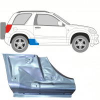 SUZUKI GRAND VITARA 2005-2012 3 TÜR SCHWELLER REPARATURBLECH / RECHTS