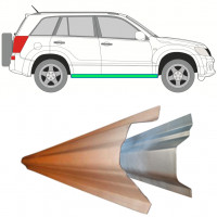 SUZUKI GRAND VITARA 2005-2012 INNEN + AUSSEN SCHWELLER REPARATURBLECH / RECHTS = LINKS