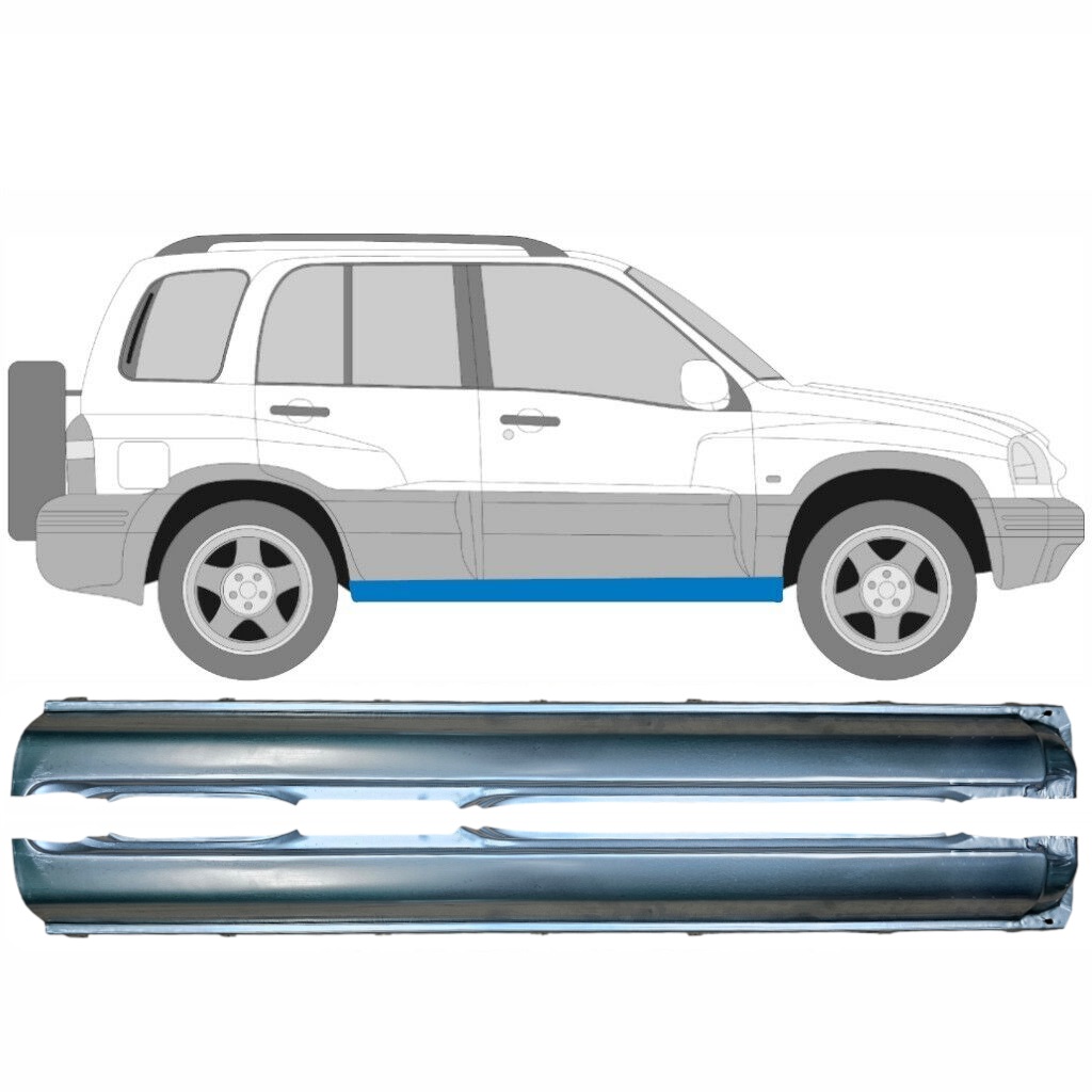 Für Suzuki Grand Vitara 2005-2012 Schweller Reparaturblech/Rechts = Links