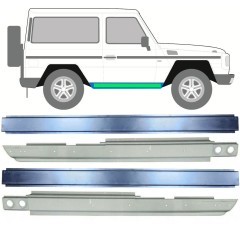 Reparaturblech innen + außen Schweller für Mercedes G-Class W460 W461 W463 1979-2017 / Satz 11772