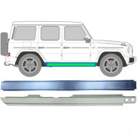 MERCEDES G CLASS 1979- 5 TÜR INNERE+ÄUSSERE SCHWELLERREPARATURBLECH / RECHTS