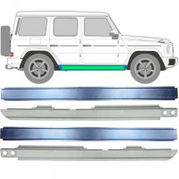MERCEDES G CLASS 1979- 5 TÜR INNERE+ÄUSSERE SCHWELLERREPARATURBLECH / LINKS + RECHTS