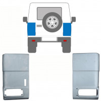 Reparaturblech Ecke hinten für Mercedes G-Class W463 2002-2017 / Links+Rechts / Satz 10115