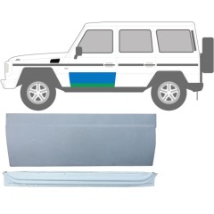 Reparaturblech innen + außen vorderer Tür für Mercedes G-Class W460 W461 W463 1979- / Links / Satz 9466