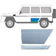 Reparaturblech für die hintere Tür, innen und außen für Mercedes G-Class W460 W461 W463 1979- / Links / Satz 9468