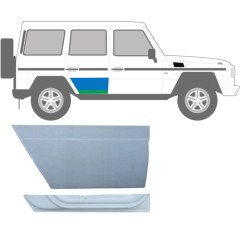 Reparaturblech für die hintere Tür, innen und außen für Mercedes G-Class W460 W461 W463 1979-2017 / Rechts / Satz 9467