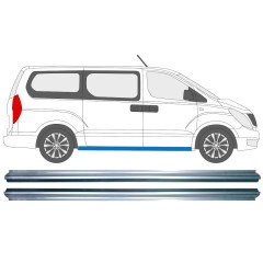 Reparaturblech Schweller für Hyundai H1 2008-2014 / Links = Rechts (symmetrisch) / Satz 9964