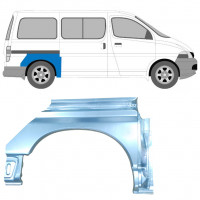 TOYOTA HIACE 1995-2006 RADLAUF REPARATURBLECH / RECHTS