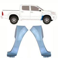 Reparaturblech Kotflügel vorne für Toyota Hilux 2005-2015 / Links+Rechts / Satz 10069