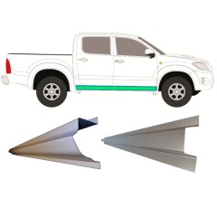Reparaturblech innen + außen Schweller für Toyota Hilux 2005-2015 / Links = Rechts (symmetrisch) / Satz 11460