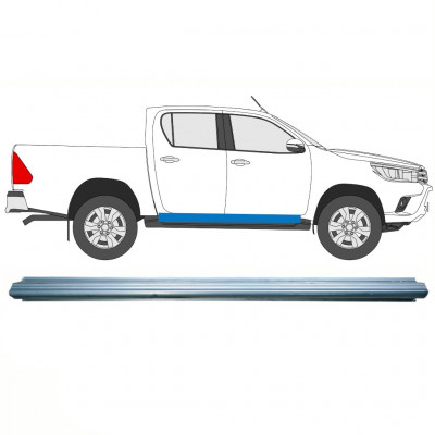 TOYOTA HILUX 2015- SCHWELLER REPARATURBLECH / RECHTS = LINKS