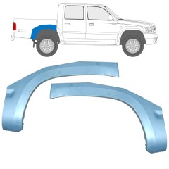 Reparaturblech Kotflügel hinten für Toyota Hilux 1998-2005 / Links+Rechts / Satz 9932