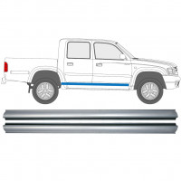 TOYOTA HILUX 2001-2005 SCHWELLER REPARATURBLECH / RECHTS = LINKS / SATZ