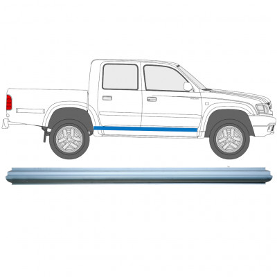 TOYOTA HILUX 2001-2005 SCHWELLER REPARATURBLECH / RECHTS = LINKS