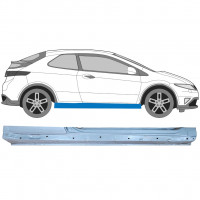 HONDA CIVIC 2005-2011 3 TÜR SCHWELLER REPARATURBLECH / RECHTS