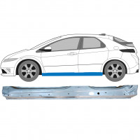 HONDA CIVIC 2005-2011 5 TÜR SCHWELLER REPARATURBLECH / LINKS