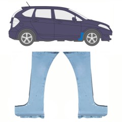 Reparaturblech Kotflügel vorne für Honda FR-V 2005-2009 / Links+Rechts / Satz 10833