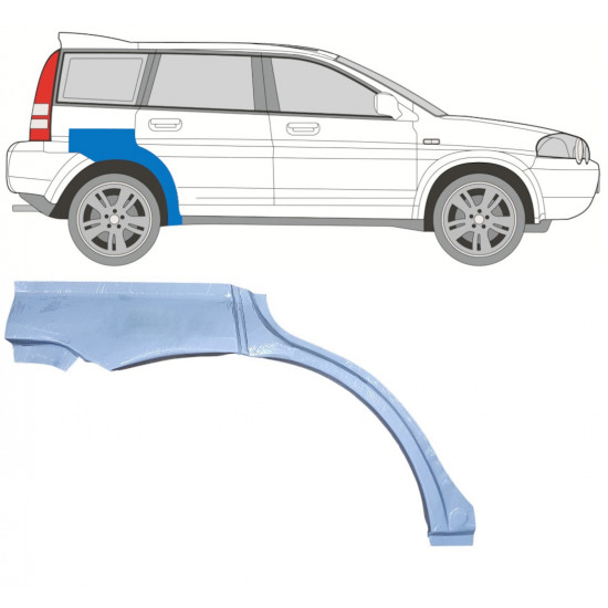 HONDA HRV 5 TÜR 1999-2006 RADLAUF REPARATURBLECH / RECHTS