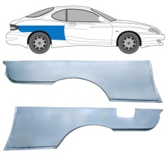 Reparaturblech Kotflügel hinten für Hyundai Coupe 1996-2002 / Links+Rechts / COUPE / Satz 6307