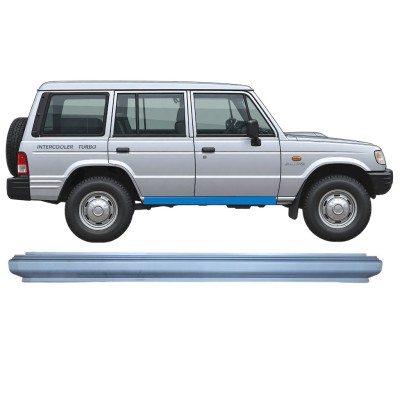 Reparaturblech Schweller für Hyundai Galloper 1991-2003 / Links = Rechts (symmetrisch) 17018
