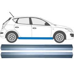 Reparaturblech Schweller für Hyundai i30 2007-2012 / Links+Rechts / Satz 11351