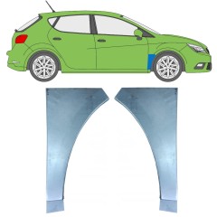 Reparaturblech Kotflügel vorne für Seat Ibiza 2008-2017 / Links+Rechts / Satz 9735