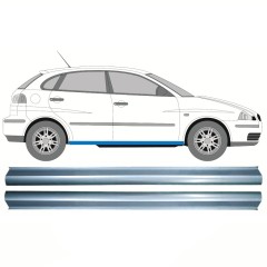 Reparaturblech Schweller für Seat Ibiza Cordoba 2002-2008 / Links = Rechts (symmetrisch) / Satz 10391