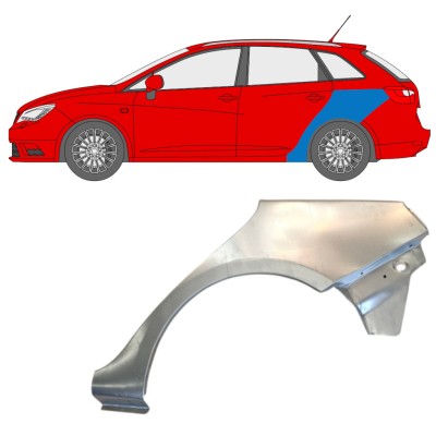 Reparaturblech Kotflügel hinten für Seat Ibiza 2008-2017 / Links / COMBI 14608