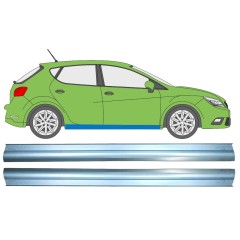 Reparaturblech Schweller für Seat Ibiza 2008-2017 / Links+Rechts / Satz 9879