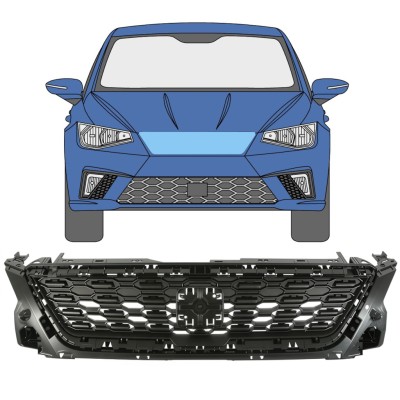 Kühlergrill für Seat Ibiza 2017- 16209