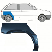 SEAT IBIZA 1984-1993 3 TÜR RADLAUF REPARATURBLECH / RECHTS