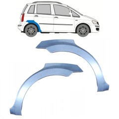 Reparaturblech Kotflügel hinten für Fiat Idea 2004-2011 / Links+Rechts / Satz 9551