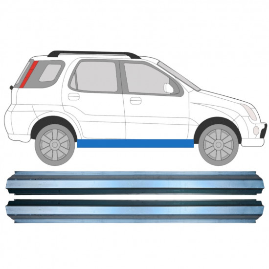 SUZUKI IGNIS 2000-2003 SCHWELLER REPARATURBLECH / RECHTS + LINKS / SATZ