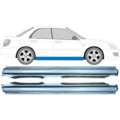 Voll schweller für Subaru Impreza GD GG 2000-2007 / Links+Rechts / Satz 9157