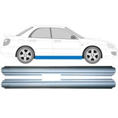 Reparaturblech Schweller für Subaru Impreza GD GG 2000-2007 / Links = Rechts (symmetrisch) / Satz 9159