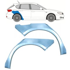 Reparaturblech Kotflügel hinten für Subaru Impreza GH GR 2007-2013 / Links+Rechts / Satz 9966