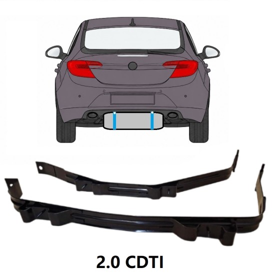 Tankhalterung Kraftstofftank für Opel Insignia 2008-2017 17019